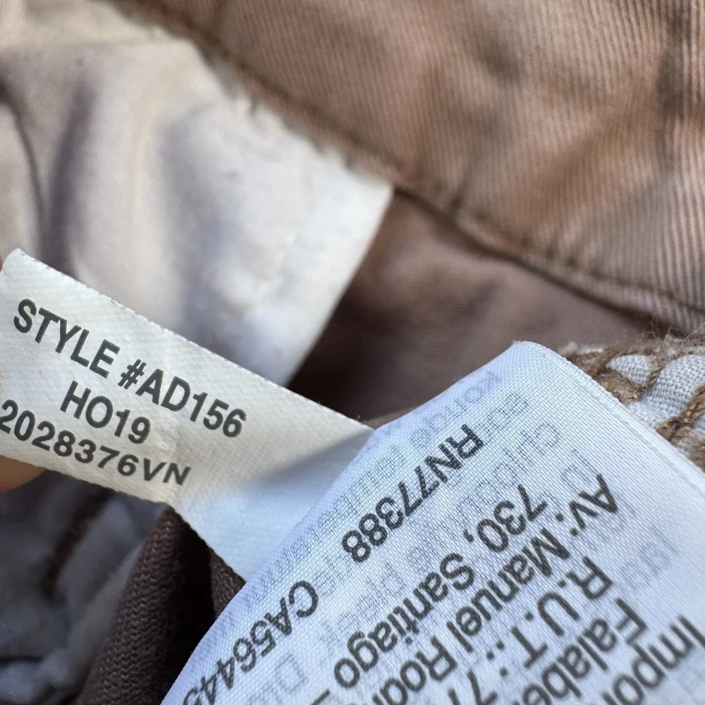 J CREW Girlfriend Chino Khaki Pant Womens 2 Tan AD156 - Picture 12 of 14